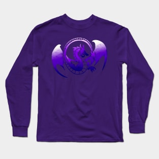 Purple Dragon Long Sleeve T-Shirt